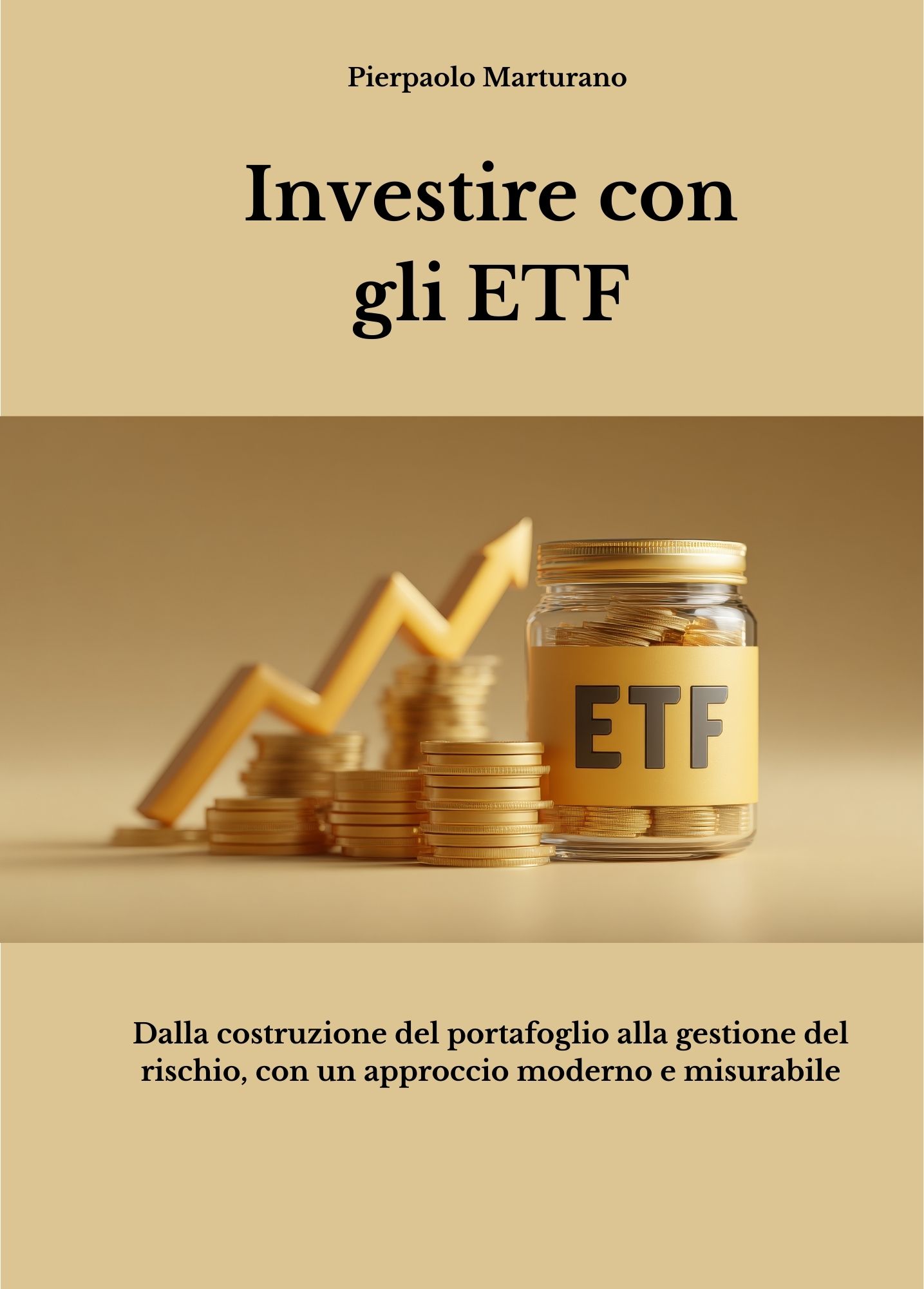 Copertina del libro Investire con gli ETF di Pierpaolo Marturano